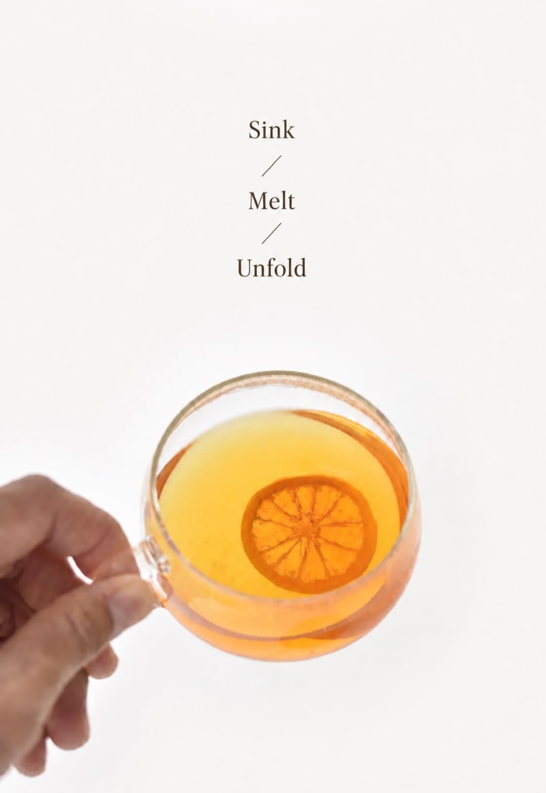 A cup that changes over time
